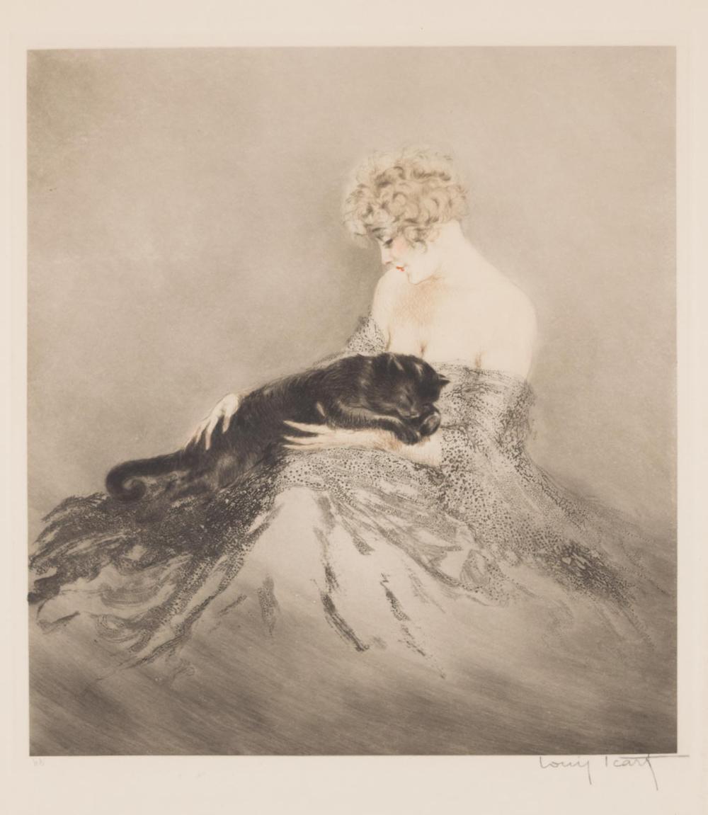 LOUIS ICART ETCHING AND AQUATINTLOUIS