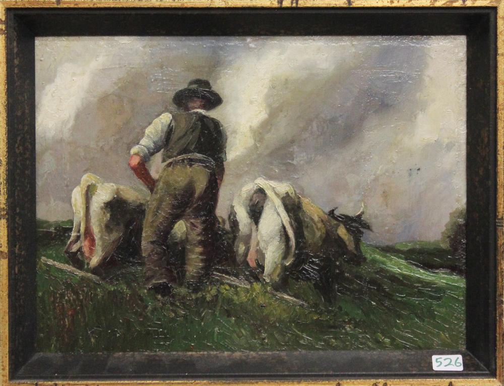 PASTORAL OIL ON CANVASPASTORAL 34078d