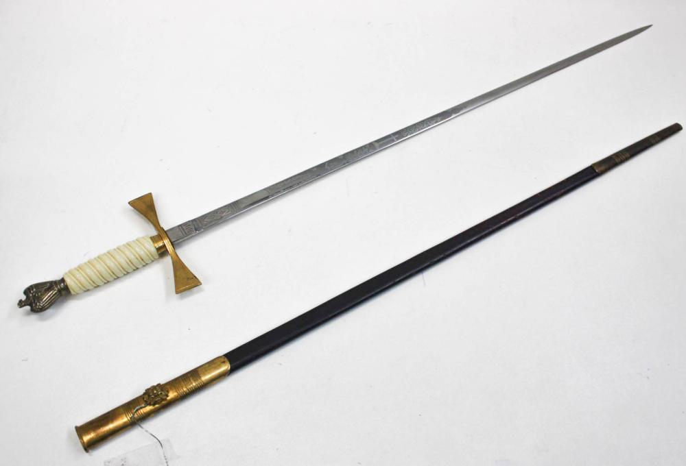 FRATERNAL LODGE SWORD, THE DOUBLE