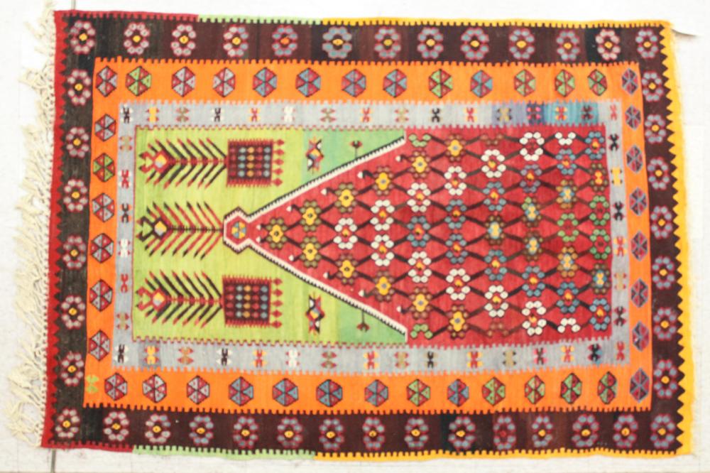 PERSIAN KILIM FLATWEAVE PRAYER