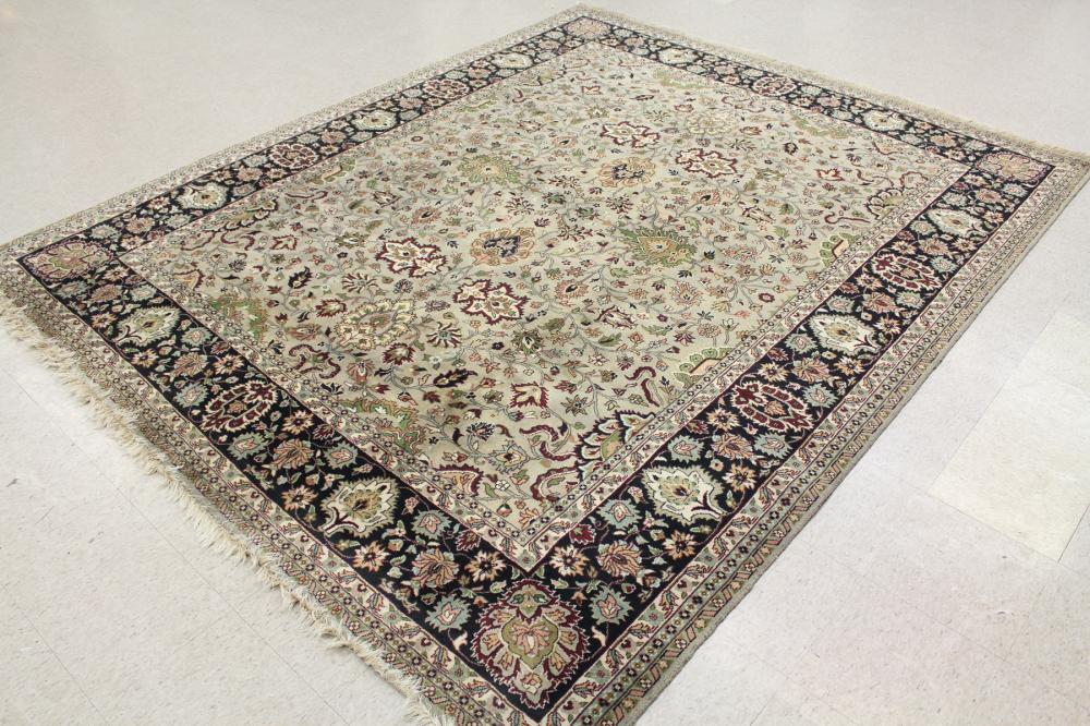 HAND KNOTTED ORIENTAL CARPET INDO PERSIAN  33e273