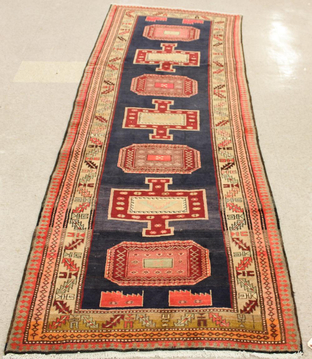 HAND KNOTTED PERSIAN CARPET, SEVEN