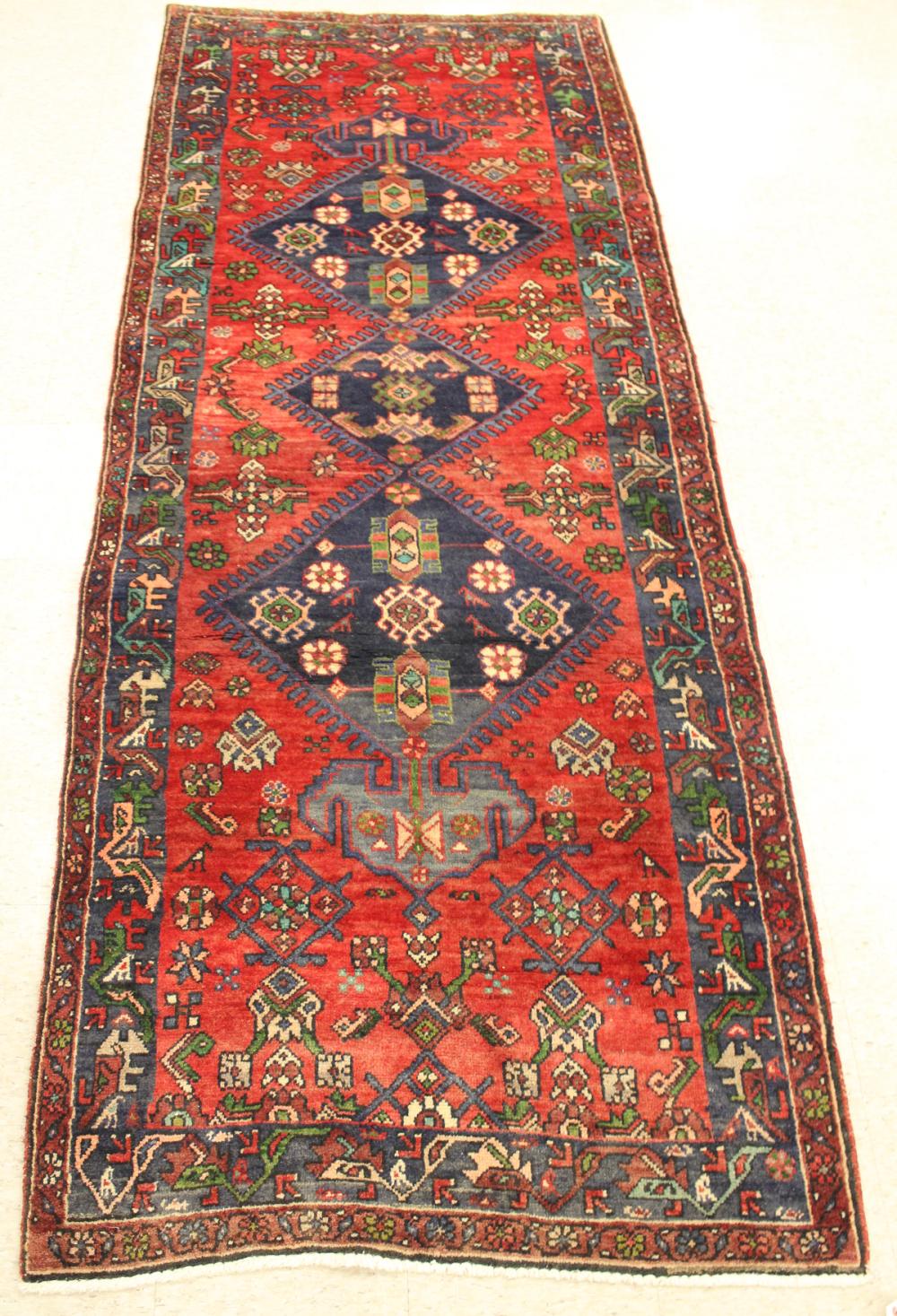 HAND KNOTTED PERSIAN TRIBAL AREA 33e38e