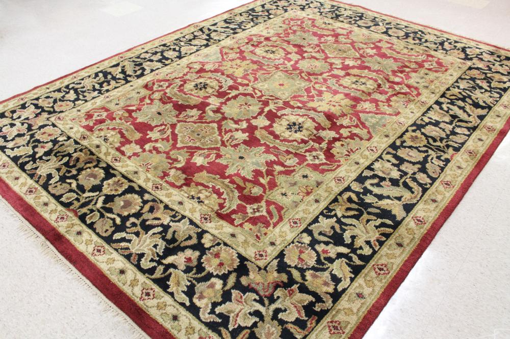 HAND KNOTTED ORIENTAL CARPET INDO PERSIAN  33e485