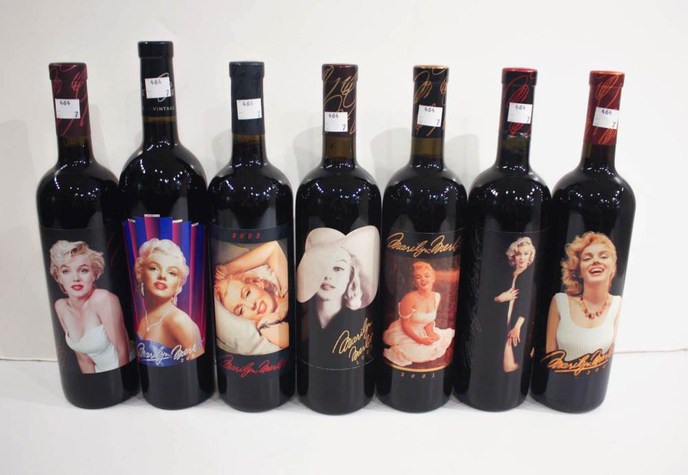 SEVEN BOTTLES OF VINTAGE MARILYN 33e4c3