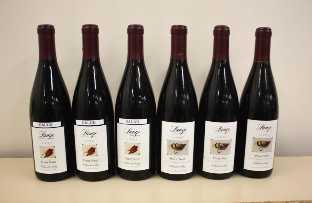 THIRTY-FIVE BOTTLES OF LANGE PINOT