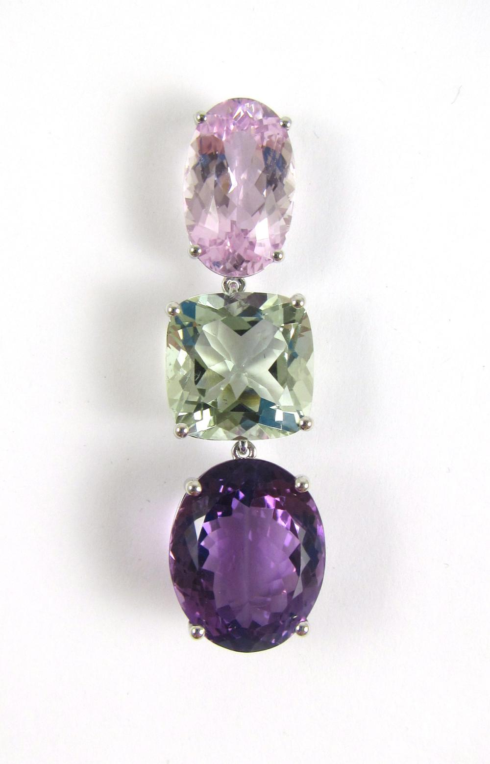 AMETHYST, PRASIOLITE AND KUNZITE