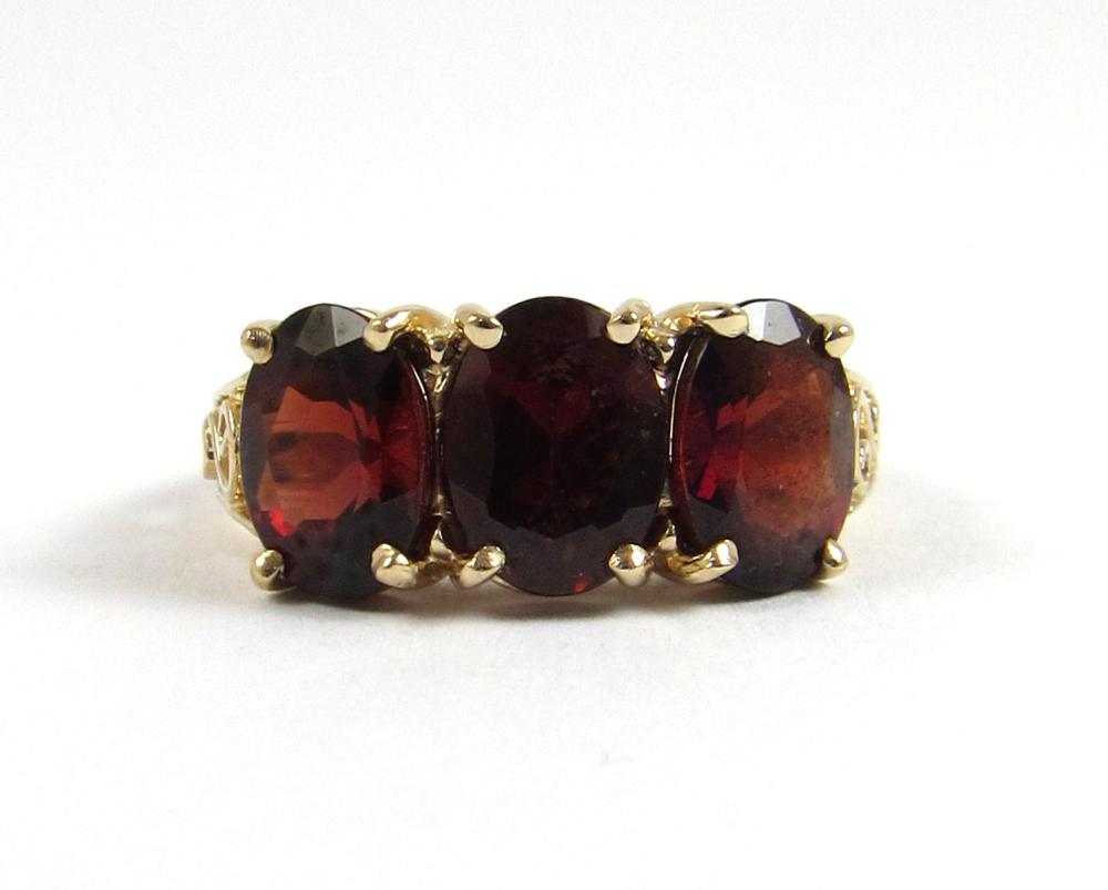 RED GARNET RINGRED GARNET RING 33e586