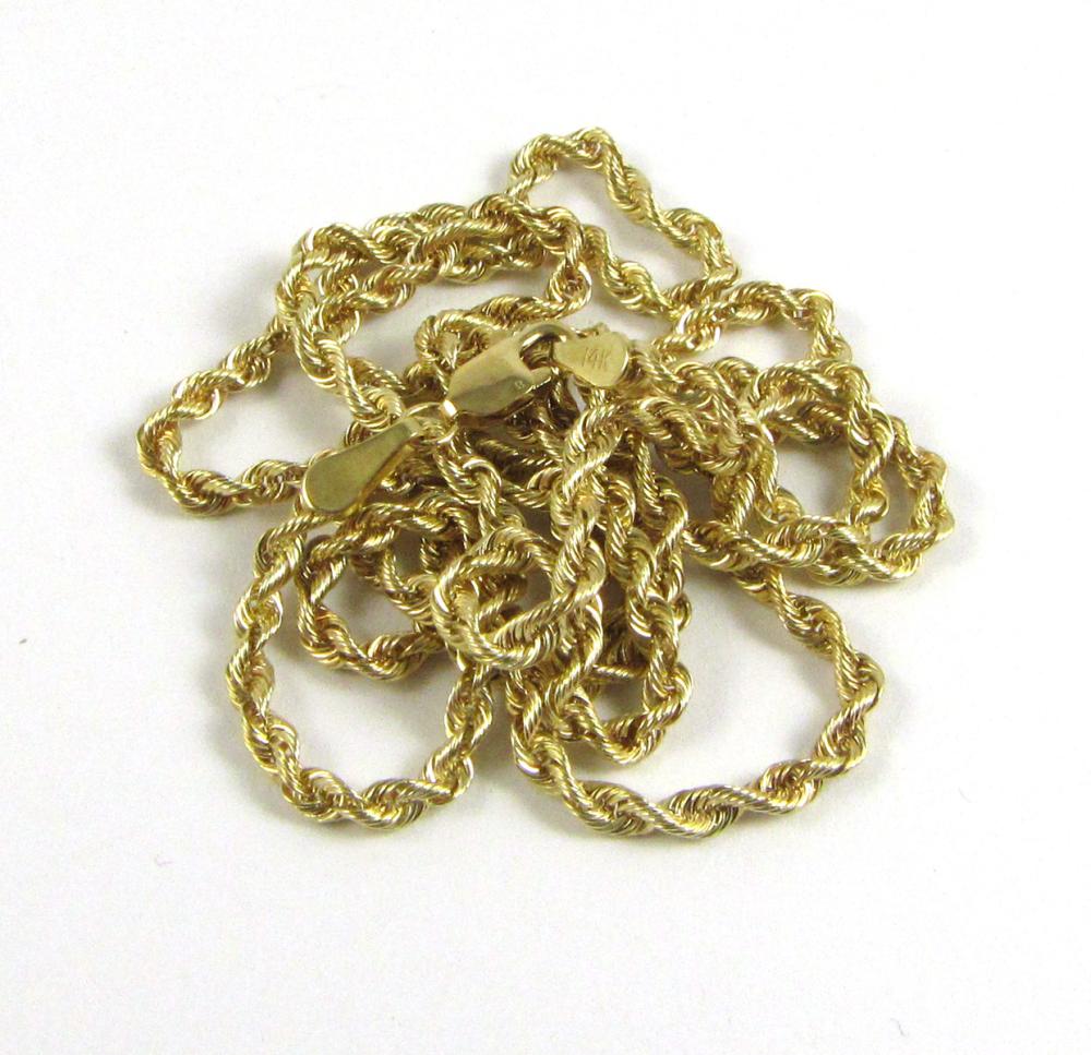 GOLD ROPE NECK CHAINGOLD ROPE NECK 33e59c