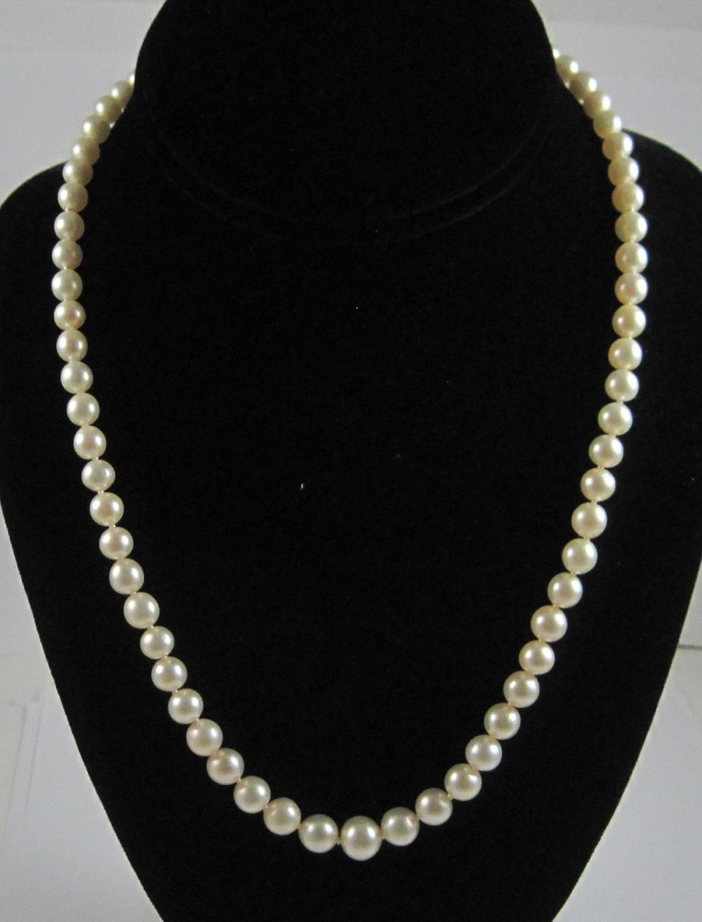 PEARL NECKLACEPEARL NECKLACE Round 33e598