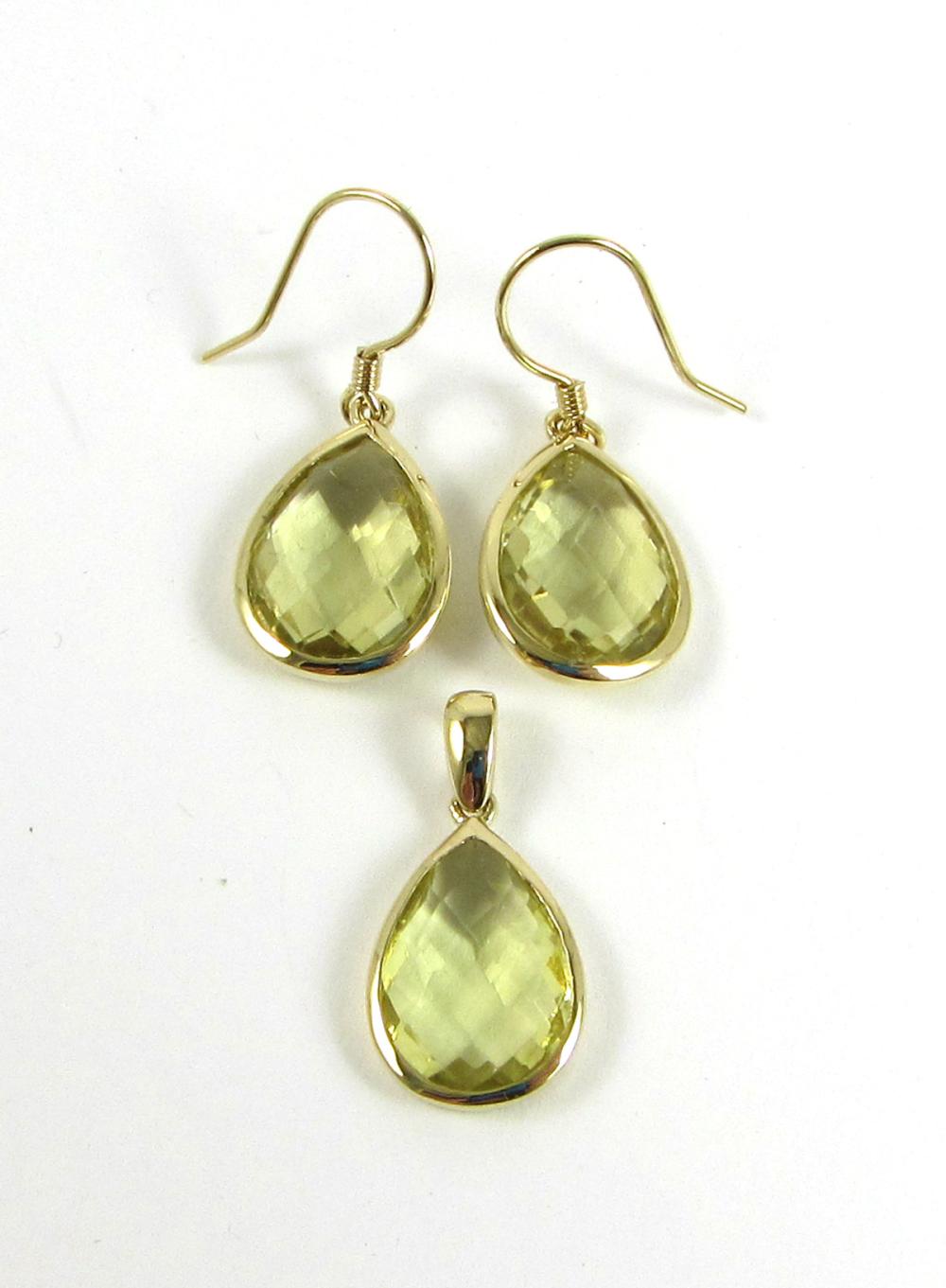 CITRINE AND FOURTEEN KARAT GOLD 33e643