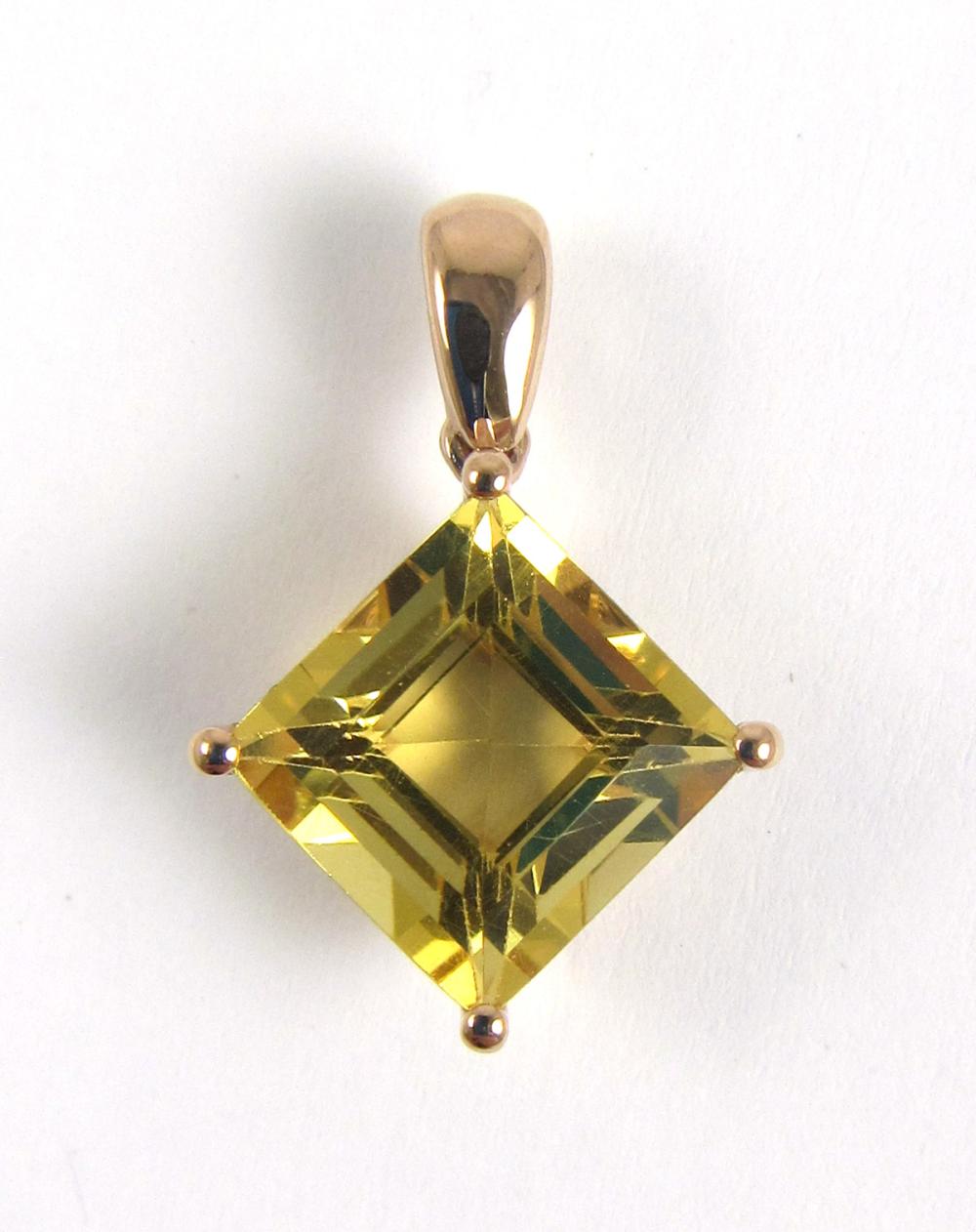 CITRINE AND FOURTEEN KARAT ROSE 33e689