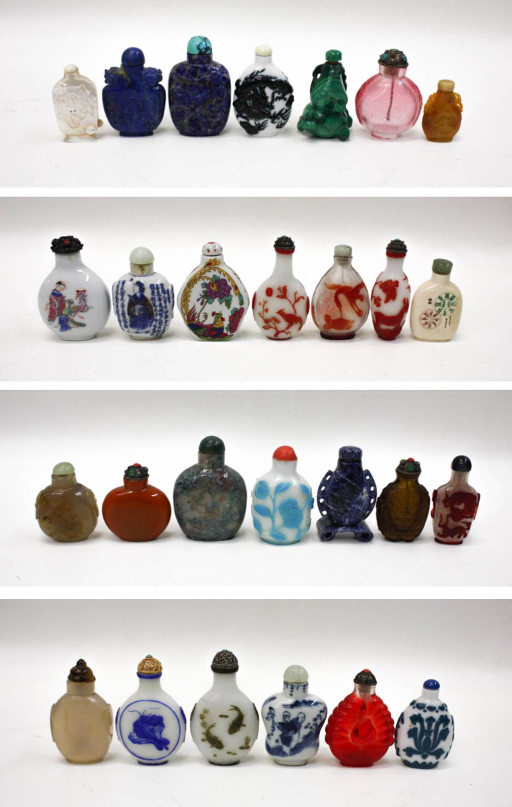 CHINESE SNUFF BOTTLE COLLECTION,