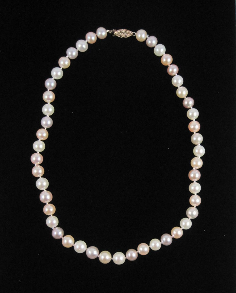 PRINCESS LENGTH MULTI COLOR PEARL