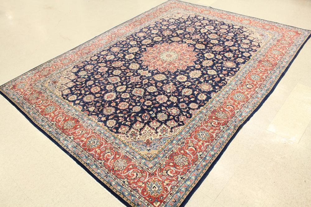HAND KNOTTED PERSIAN CARPET FLORAL 33e741