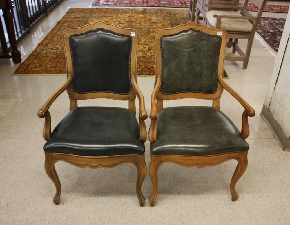 SET OF FOUR PROVINCIAL STYLE ARMCHAIRS  33e77f