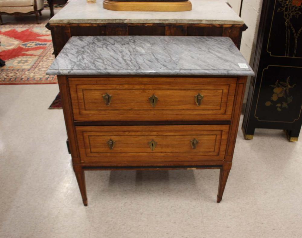 NEOCLASSICAL STYLE TWO DRAWER CHEST  33e785