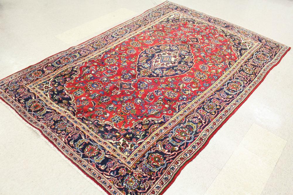 HAND KNOTTED PERSIAN RUG FLORAL 33e7ce