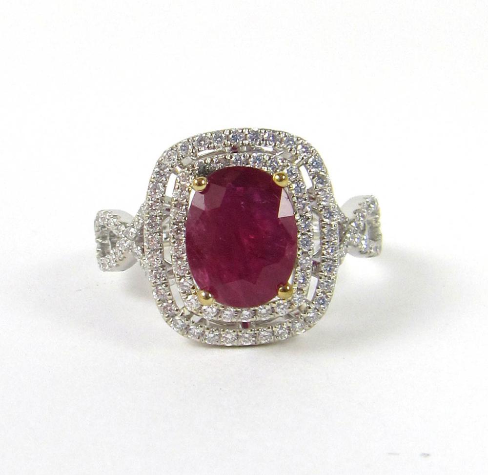 RUBY DIAMOND AND FOURTEEN KARAT 33e7d1