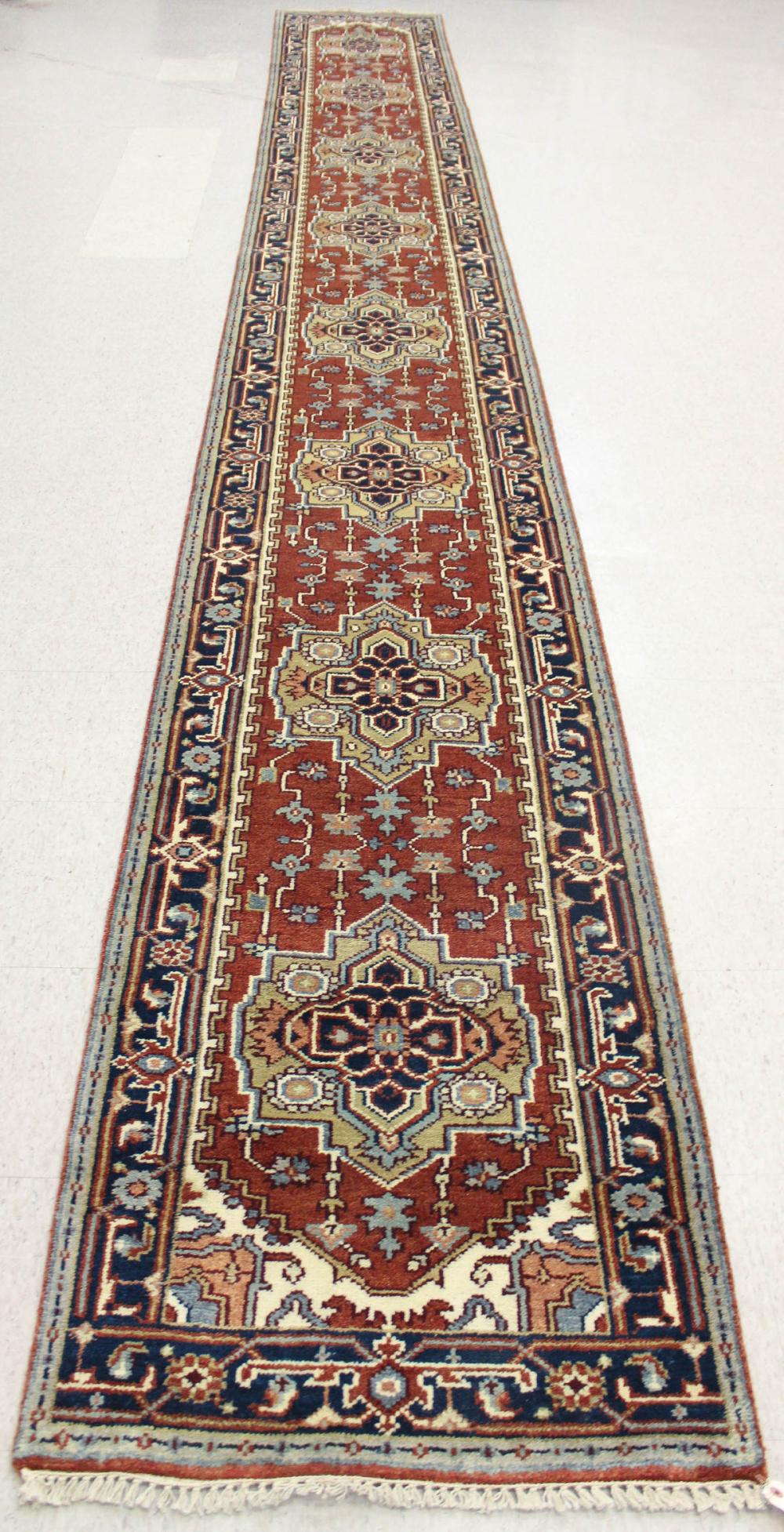 HAND KNOTTED ORIENTAL RUNNER PERSIAN 33e7e3