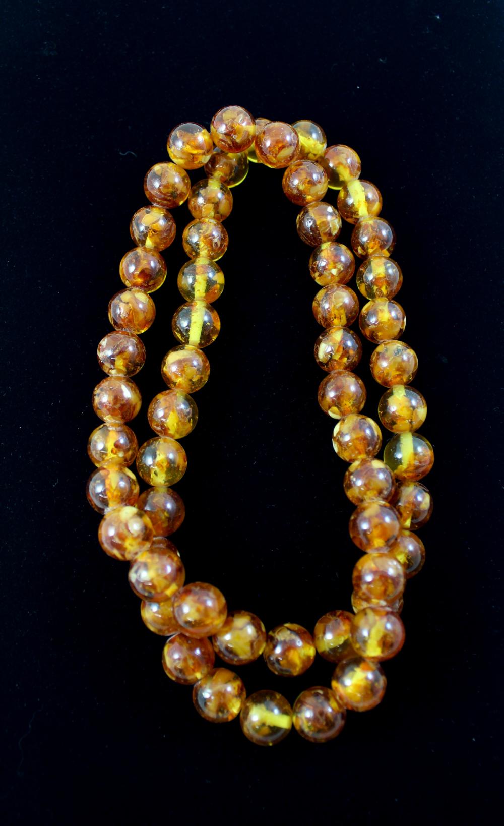 BALTIC AMBER BEAD NECKLACE MEASURING 33e8c4