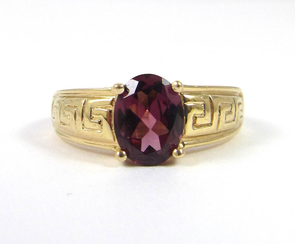 RHODOLITE GARNET AND FOURTEEN KARAT 33e8f5