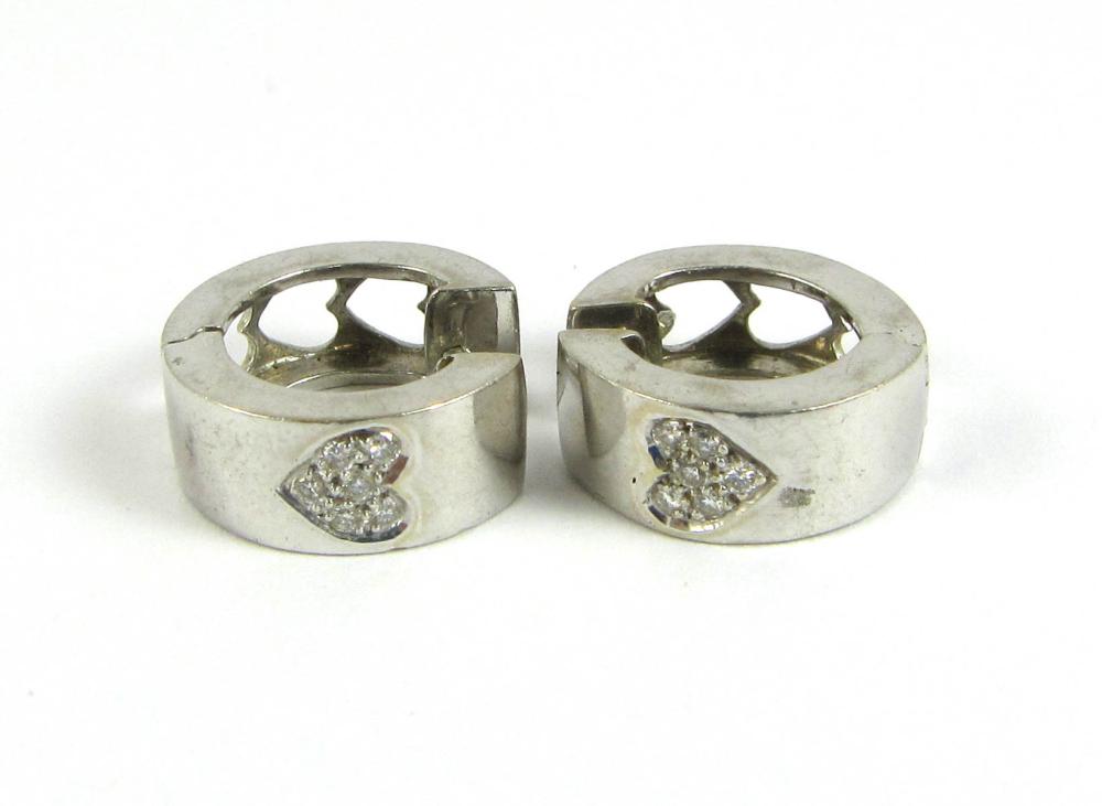 PAIR OF DIAMOND AND FOURTEEN KARAT 33e8ff