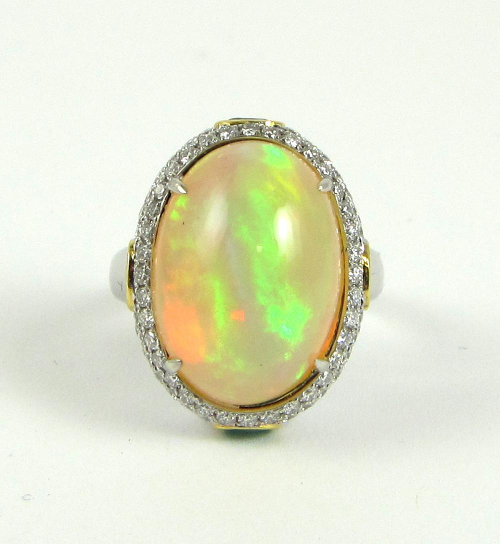 OPAL EMERALD DIAMOND AND FOURTEEN 33ea3d