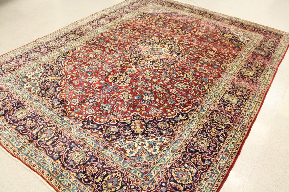 HAND KNOTTED PERSIAN CARPET FLORAL 33ea9d