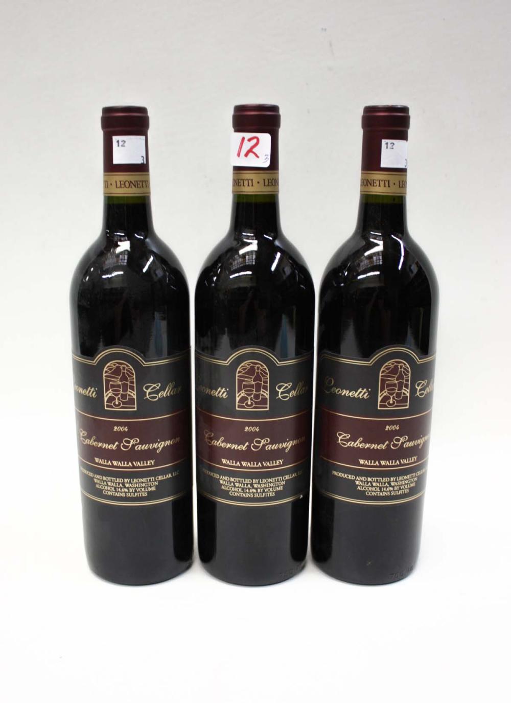 THREE BOTTLES OF VINTAGE RED WINE,