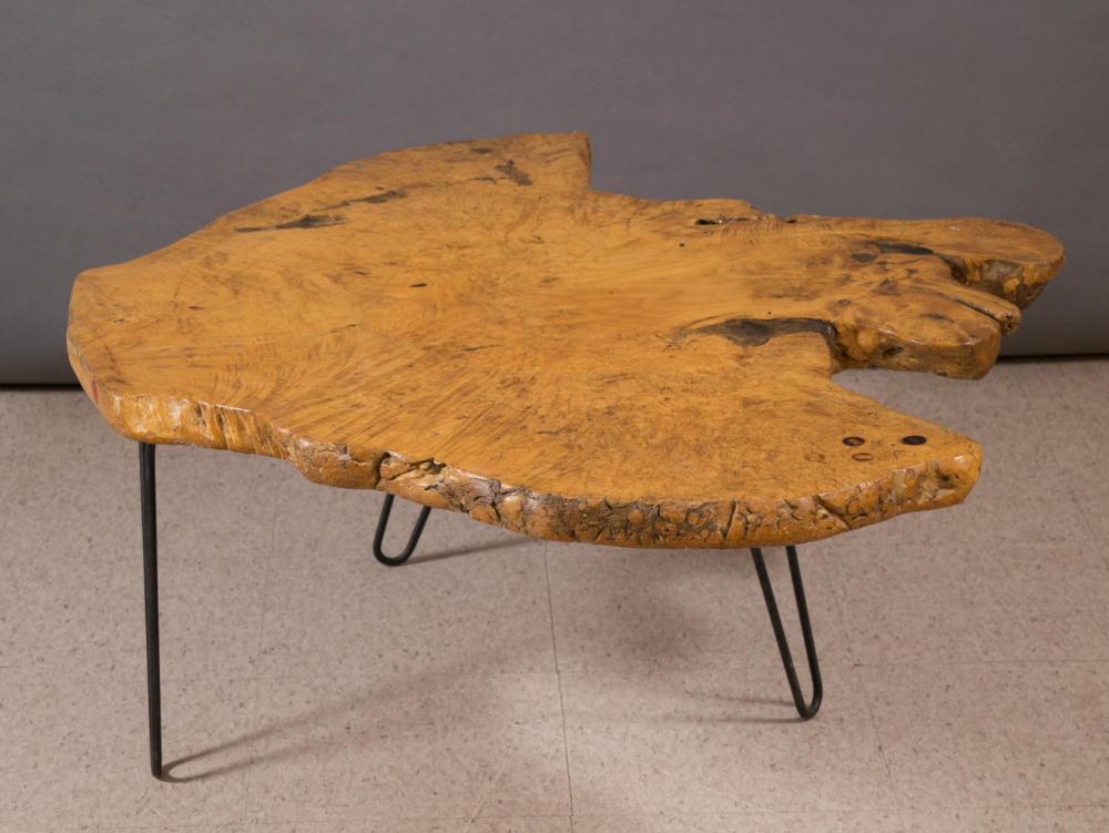 AMERICAN MID-CENTURY MODERN BURL