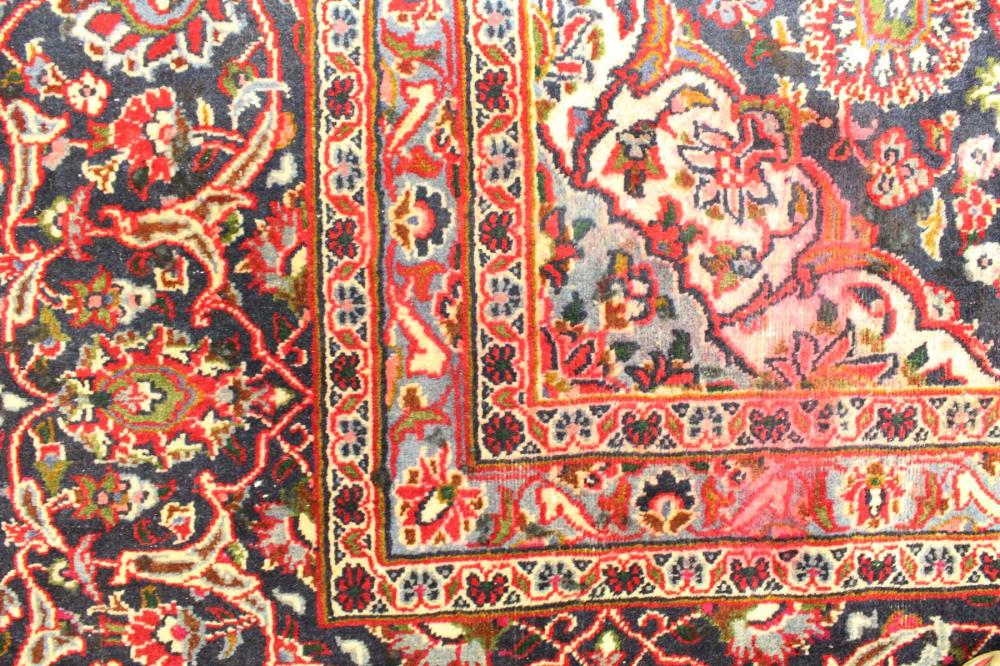 HAND KNOTTED PERSIAN CARPET, FLORAL