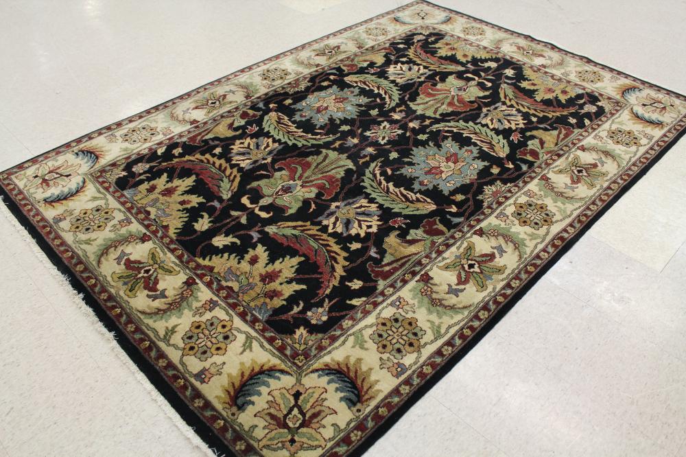 HAND KNOTTED ORIENTAL CARPET INDO PERSIAN  33ec46