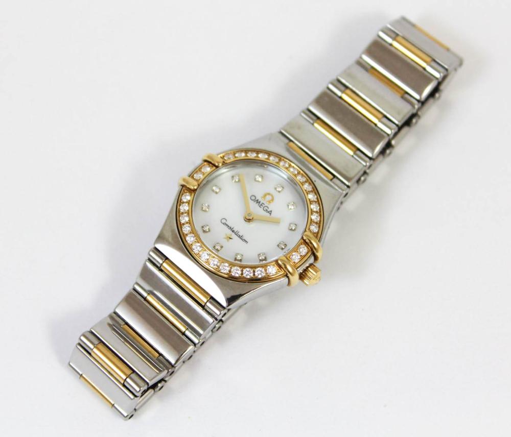 LADIES CONSTELLATION TWO TONE WRISTWATCH  33ecb0