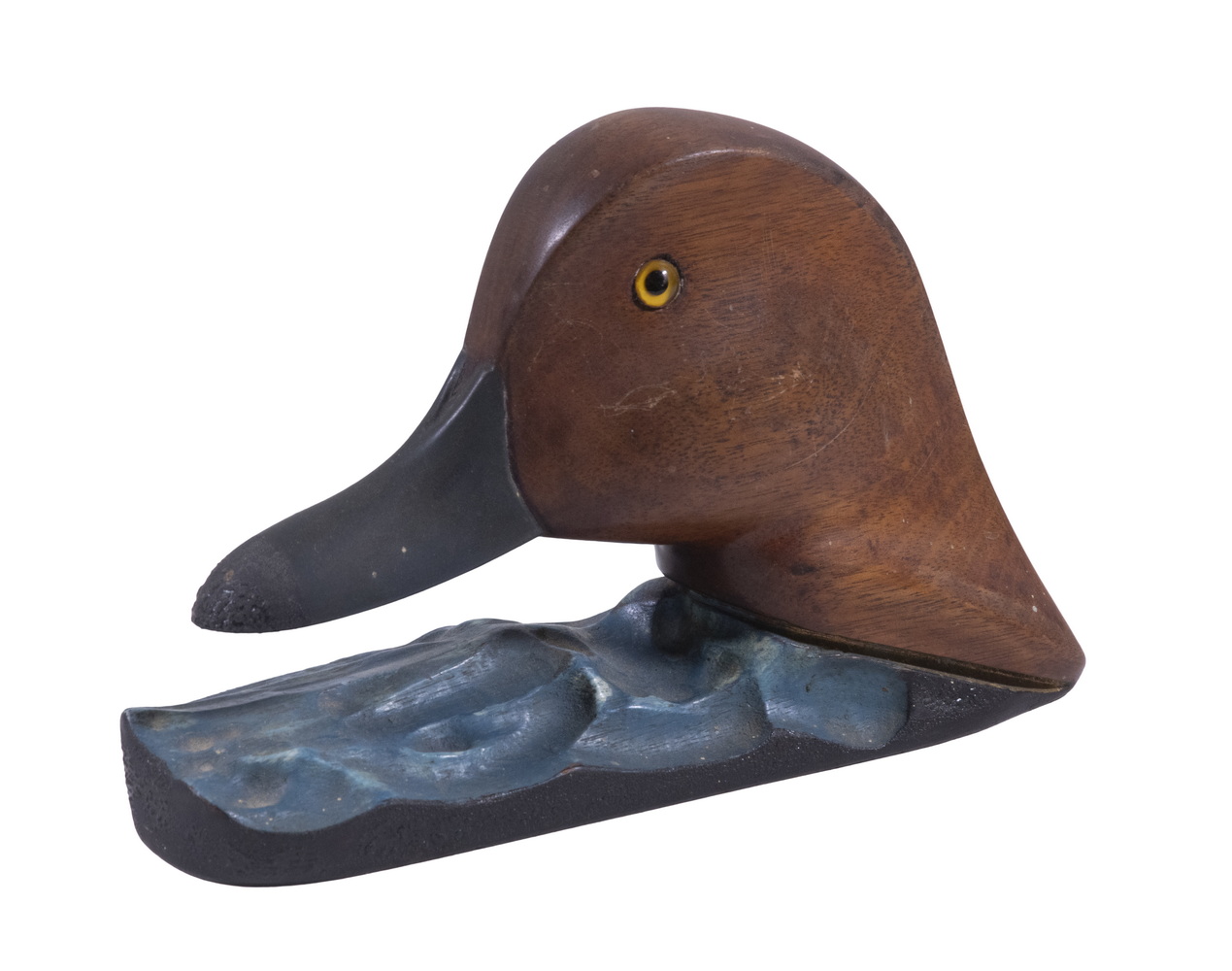 CARVED DUCK SCULPTURE Duck Head 33ed25