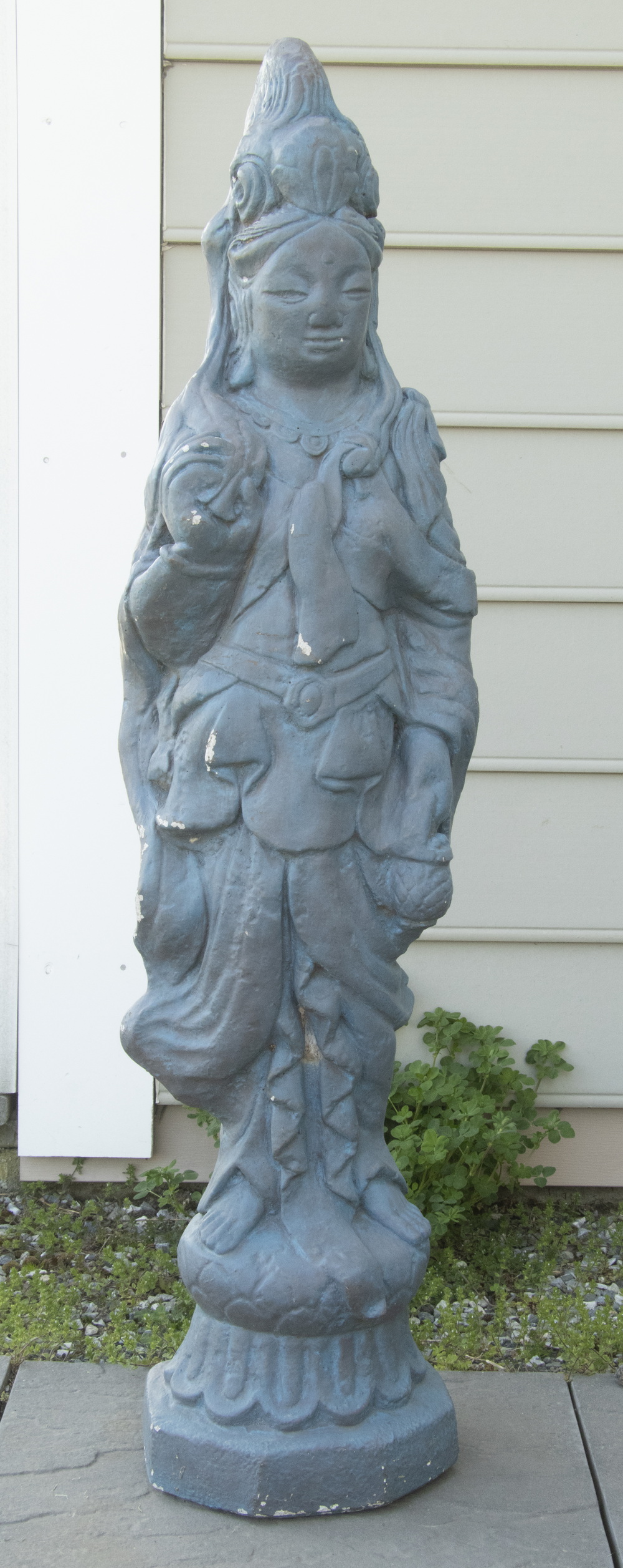 CAST STONE GAREN STATUE OF STANDING