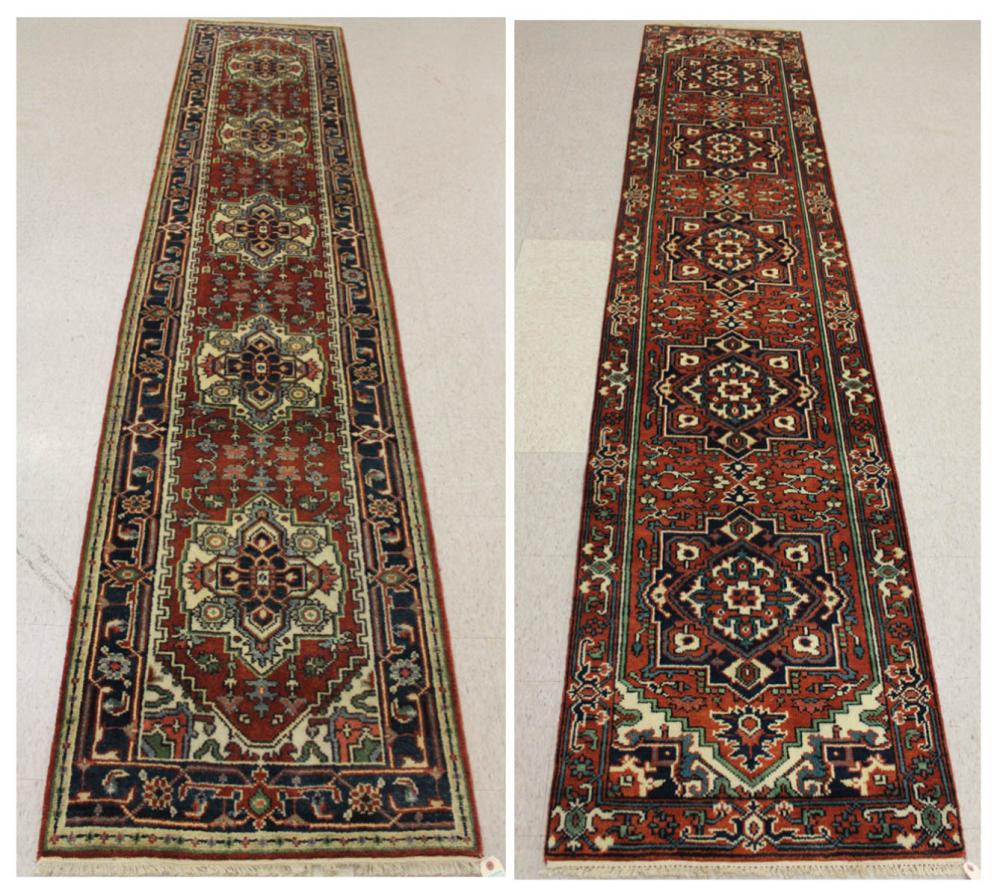 TWO HAND KNOTTED ORIENTAL HALL 33ede6