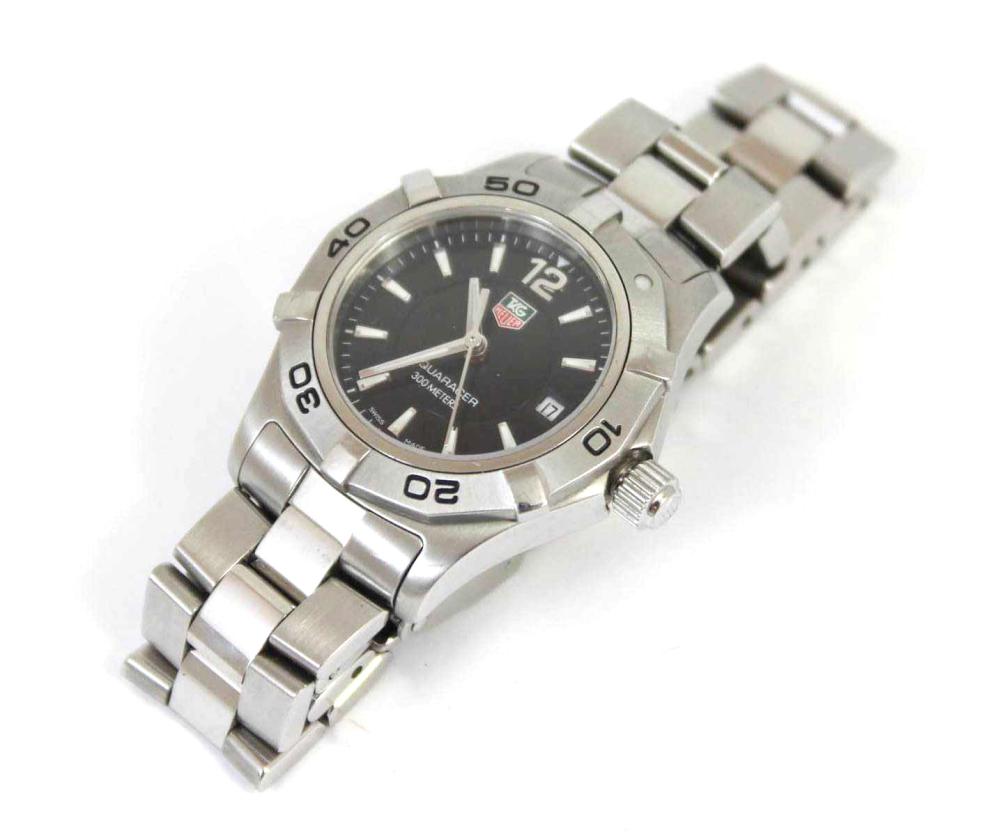 TAG HEUER "AQUARACER" LADIES WRISTWATCH,