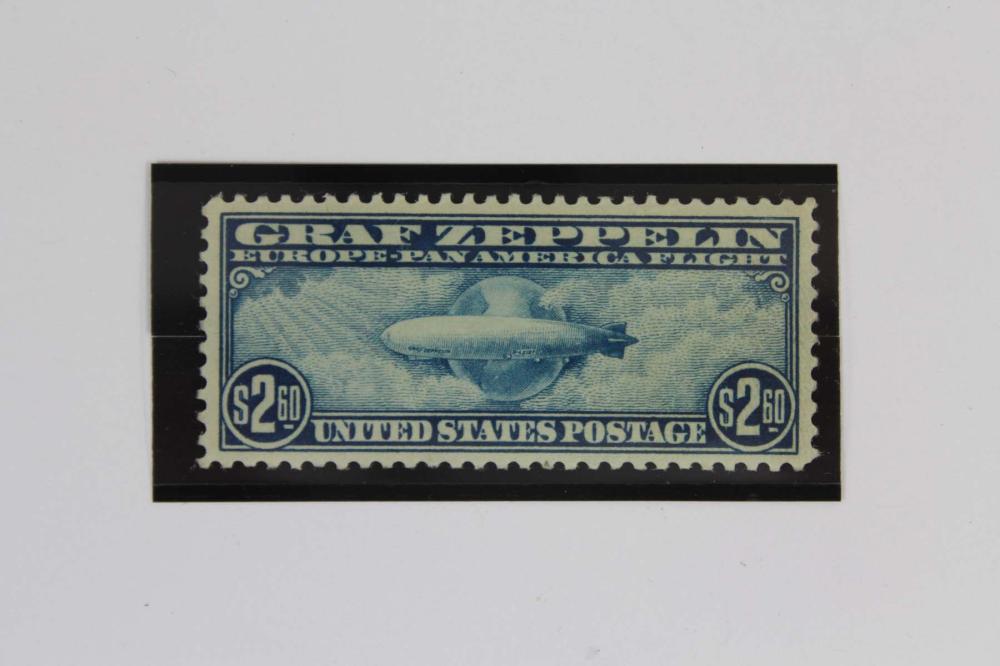 U.S. AIRPOST STAMP, 1930 GRAF ZEPPELIN