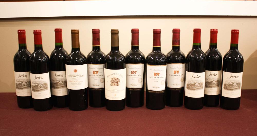 TWELVE BOTTLES OF CALIFORNIA CABERNET 33ef0f