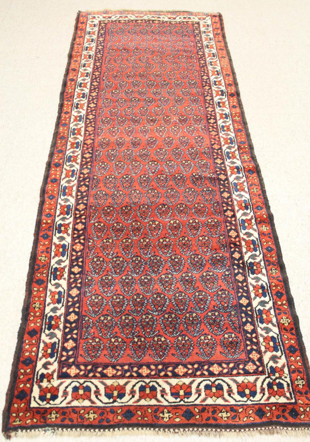 HAND KNOTTED PERSIAN TRIBAL HALL 33f084