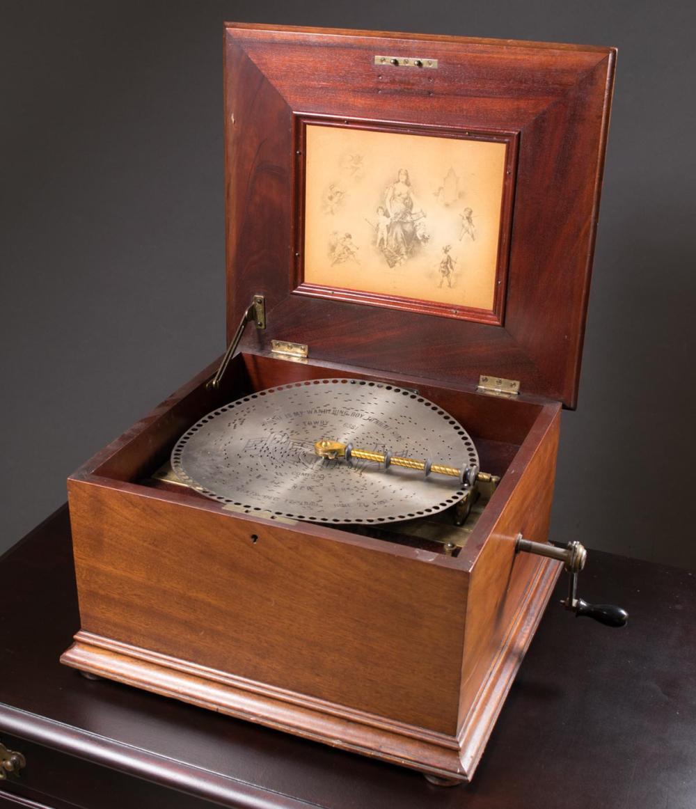 REGINA DISC MUSIC BOX, THE REGINA CO.,