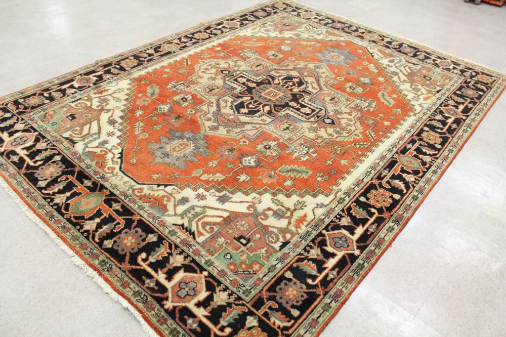 HAND KNOTTED ORIENTAL CARPETHAND 341801