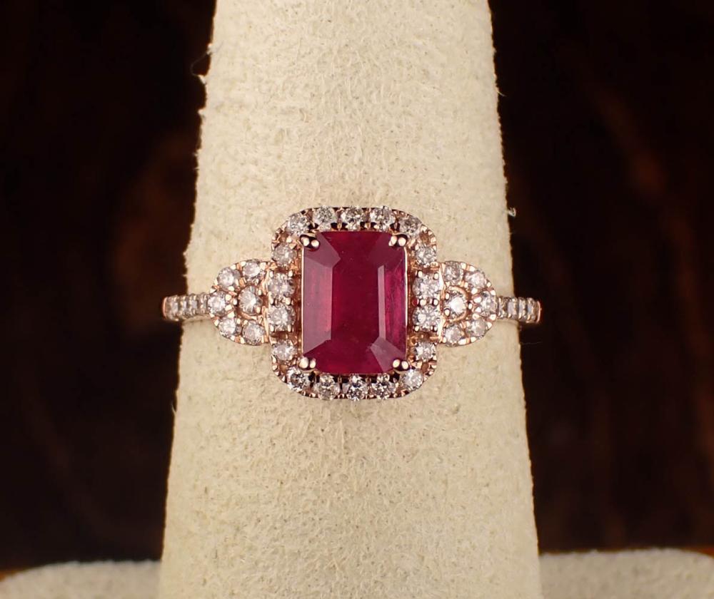 RUBY DIAMOND AND FOURTEEN KARAT 341809