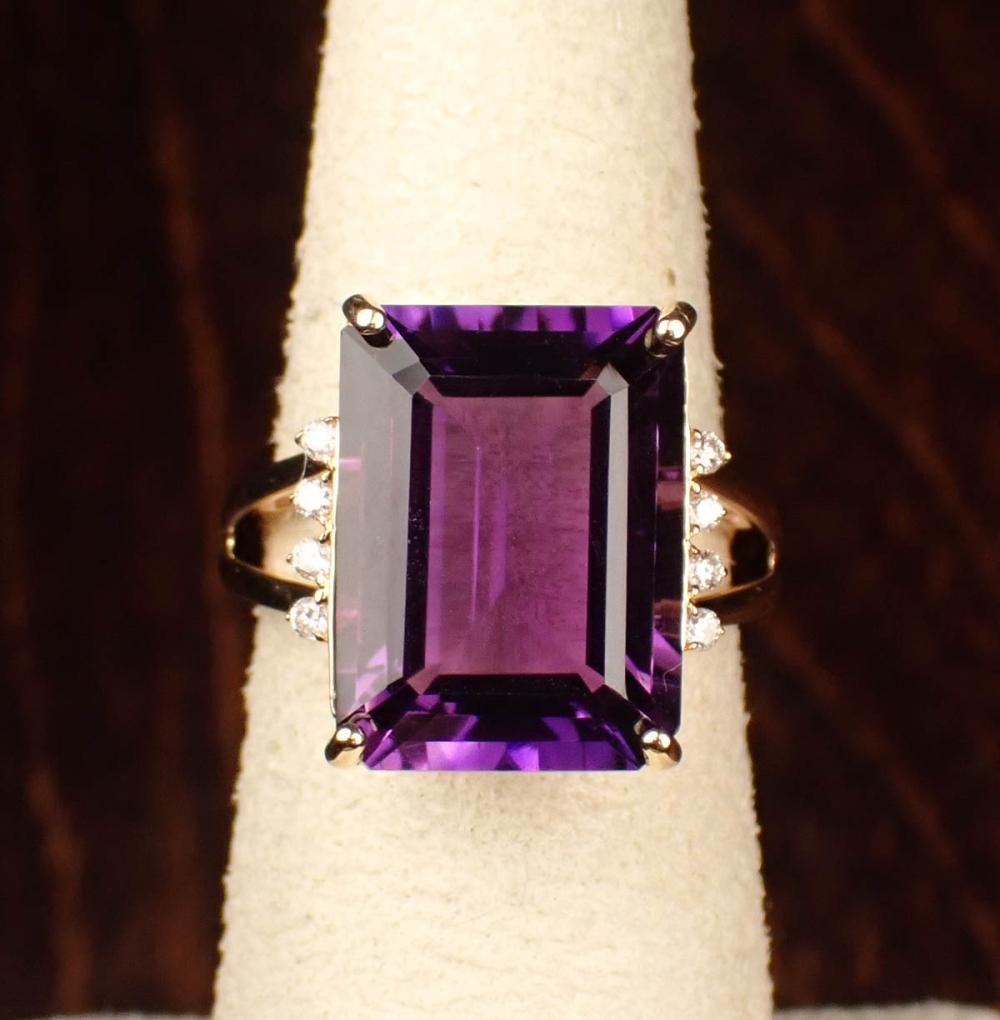 AMETHYST DIAMOND AND FOURTEEN 341816