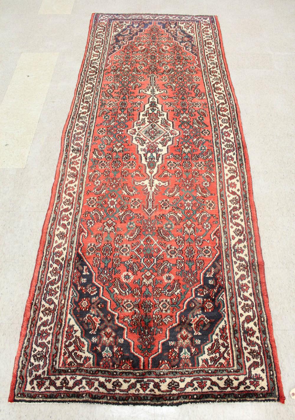 HAND KNOTTED PERSIAN AREA RUGHAND 34180e