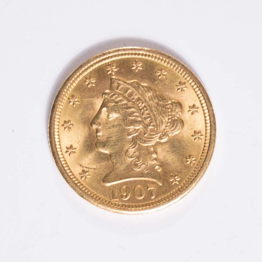 U.S. 2-1/2 DOLLAR GOLD COINU.S.