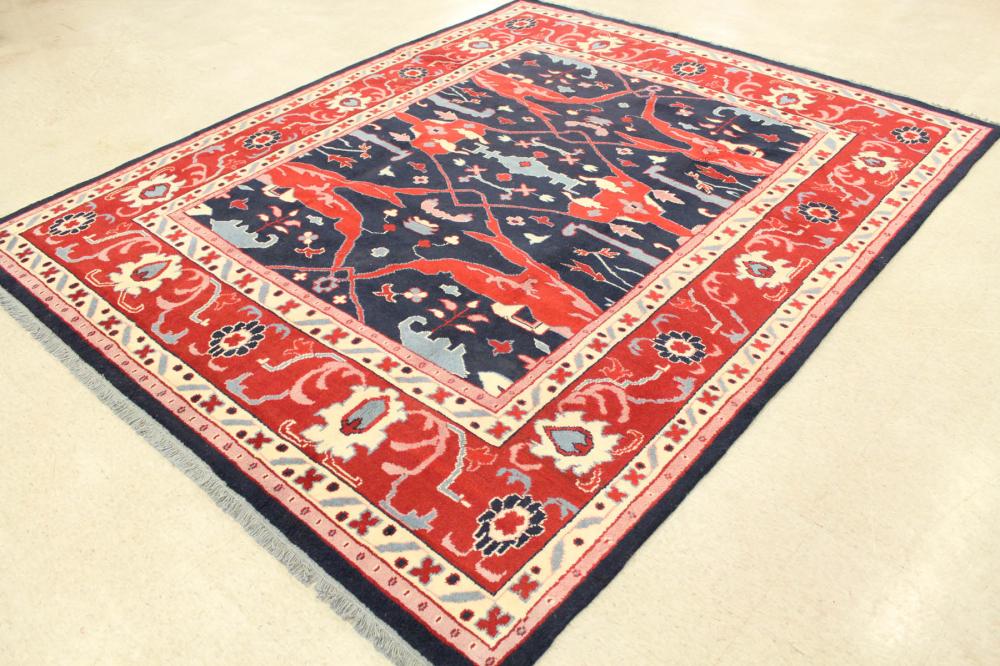 HAND KNOTTED ORIENTAL CARPETHAND 34189b