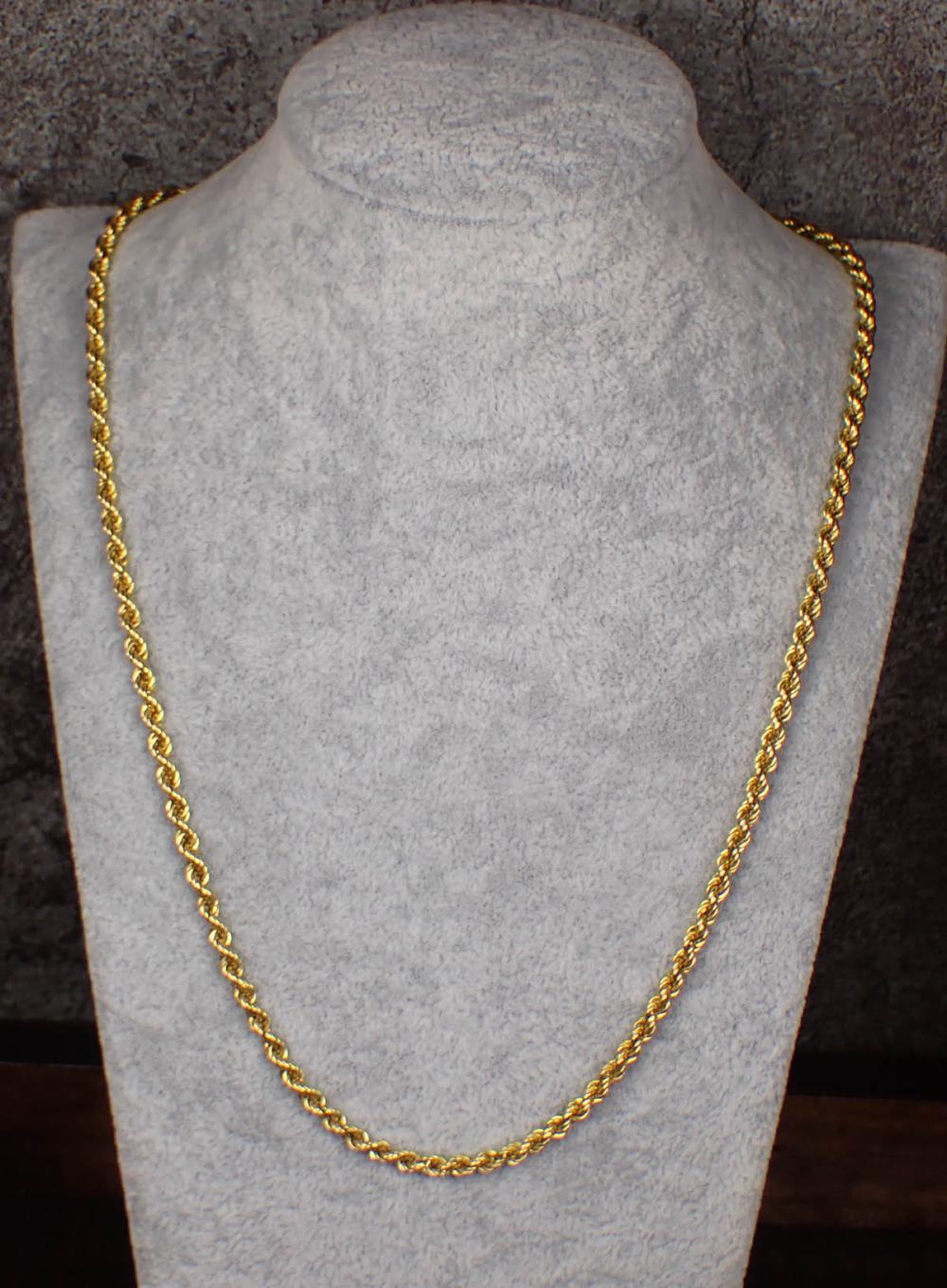 ITALIAN MADE EIGHTEEN KARAT GOLD 3419a0