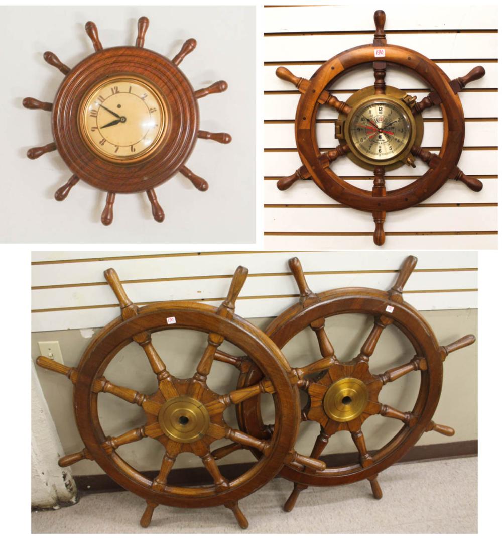 FOUR SHIPS WHEELS: 42.5D PAIR OF SHIPS